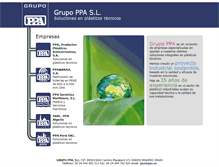 Tablet Screenshot of grupoppa.es